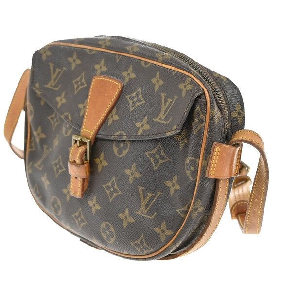 LOUIS VUITTON Jeune Fille MM Shoulder Bag Monogram Leather Brown M51226 37EF535 - Picture 2 of 16